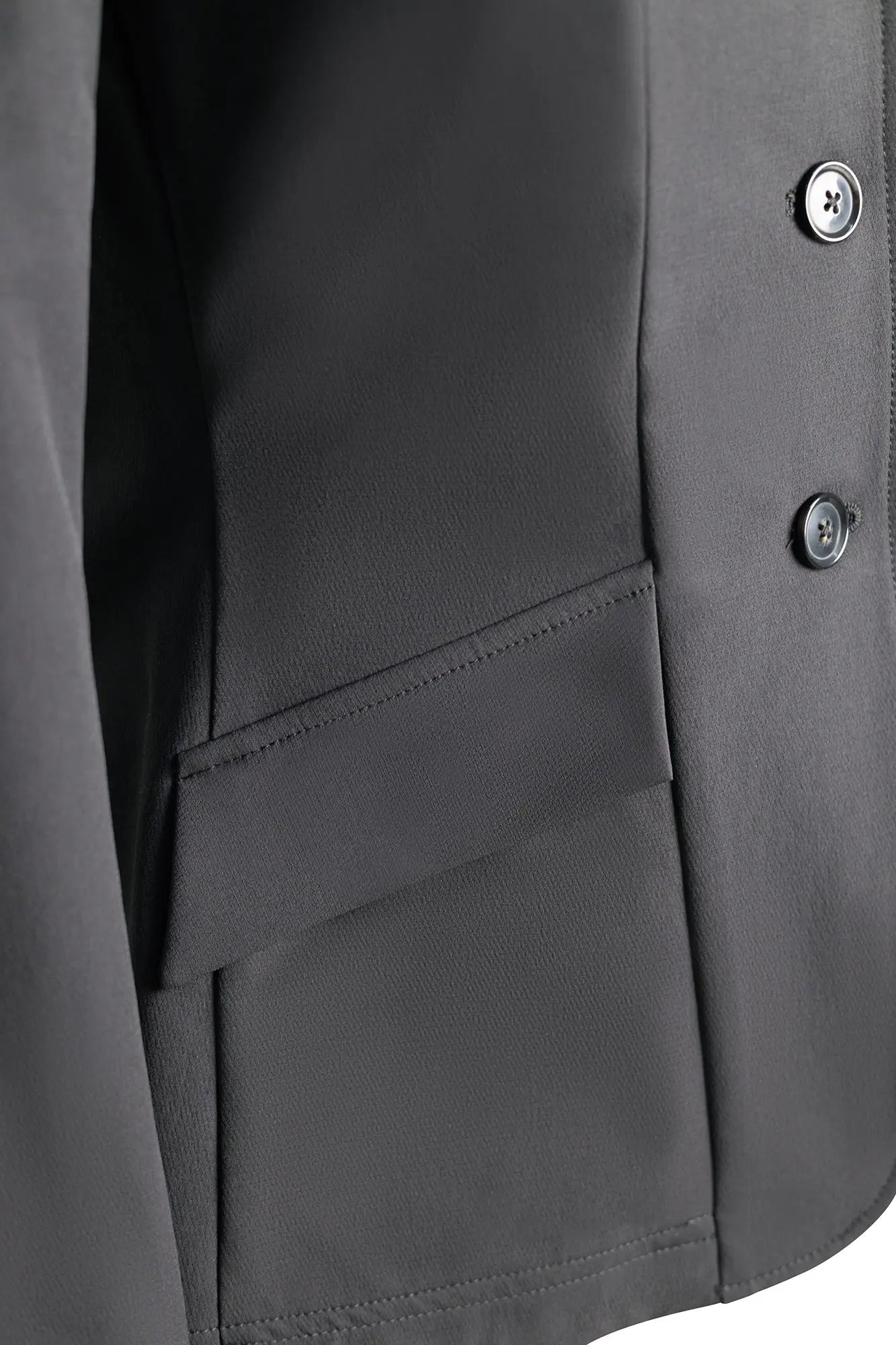 black equestrian show coat
