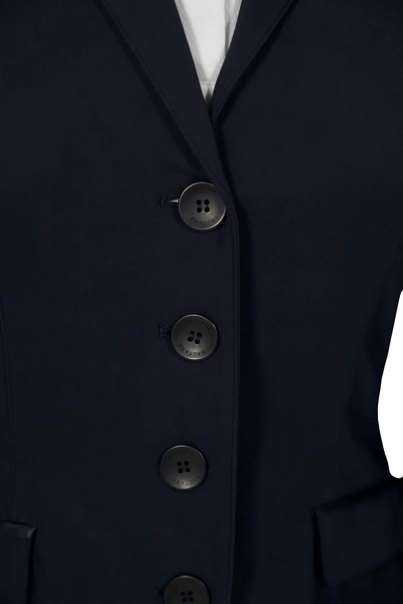 navy show coat