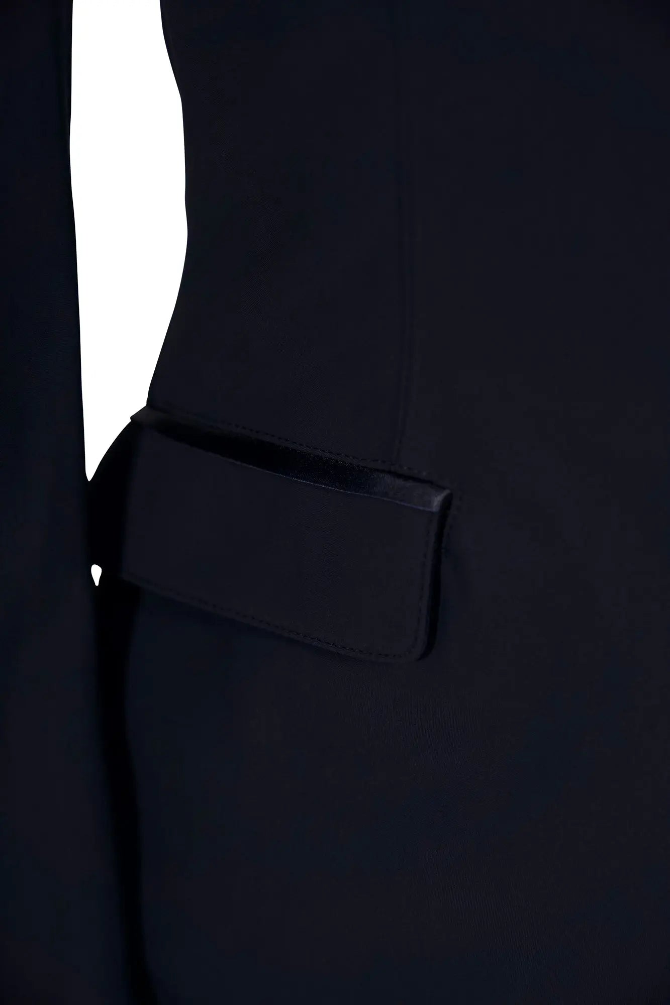 navy show coat