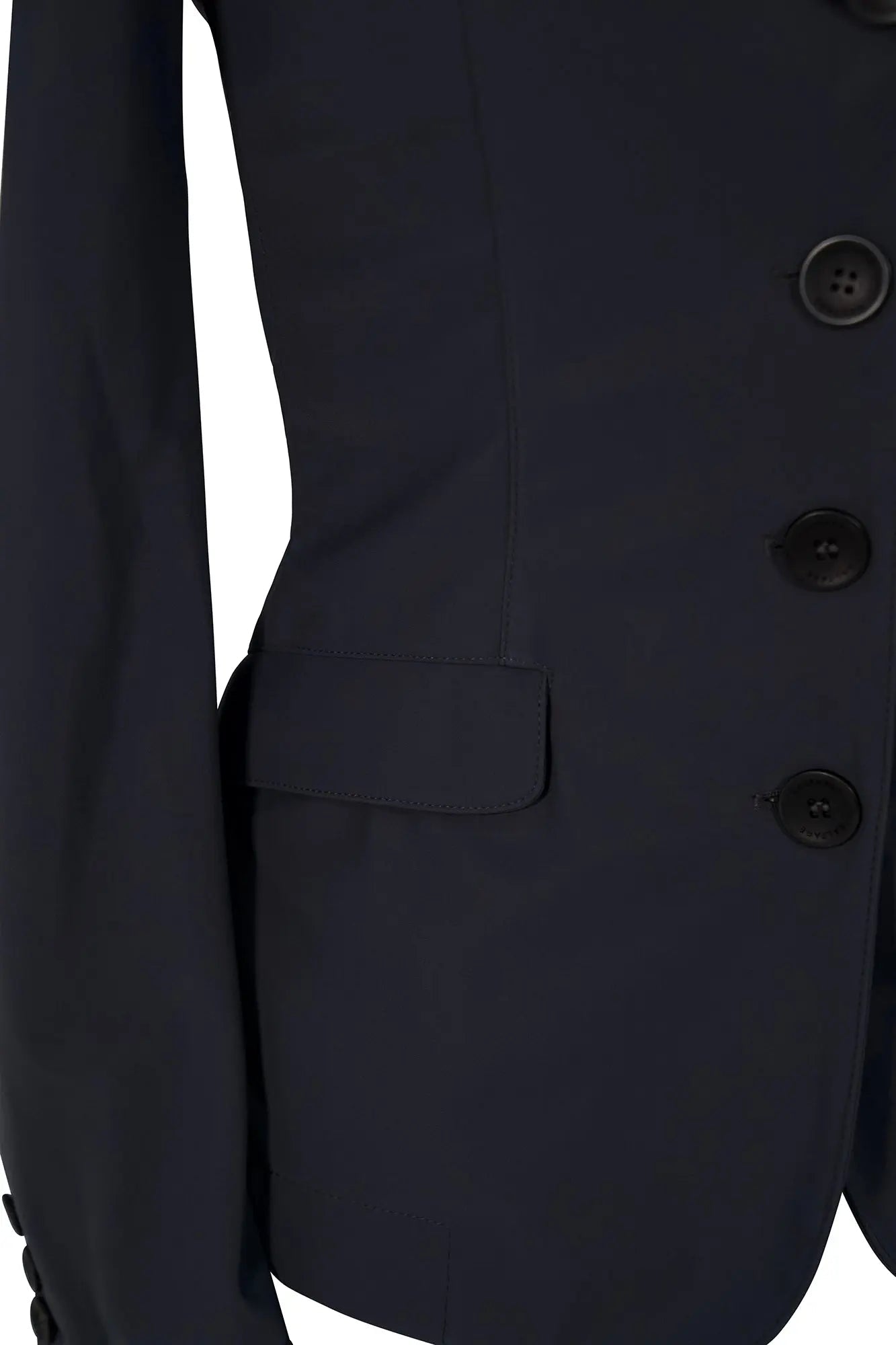 dark grey equestrian show coat
