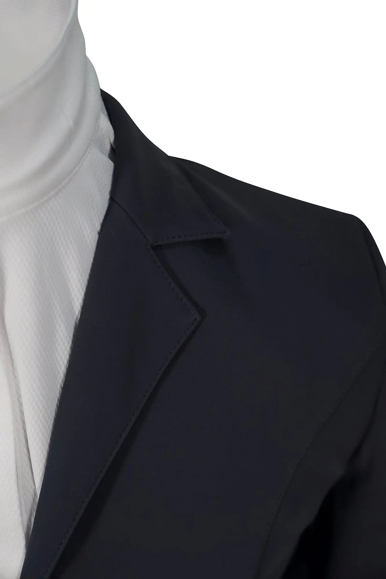 dark grey equestrian show coat