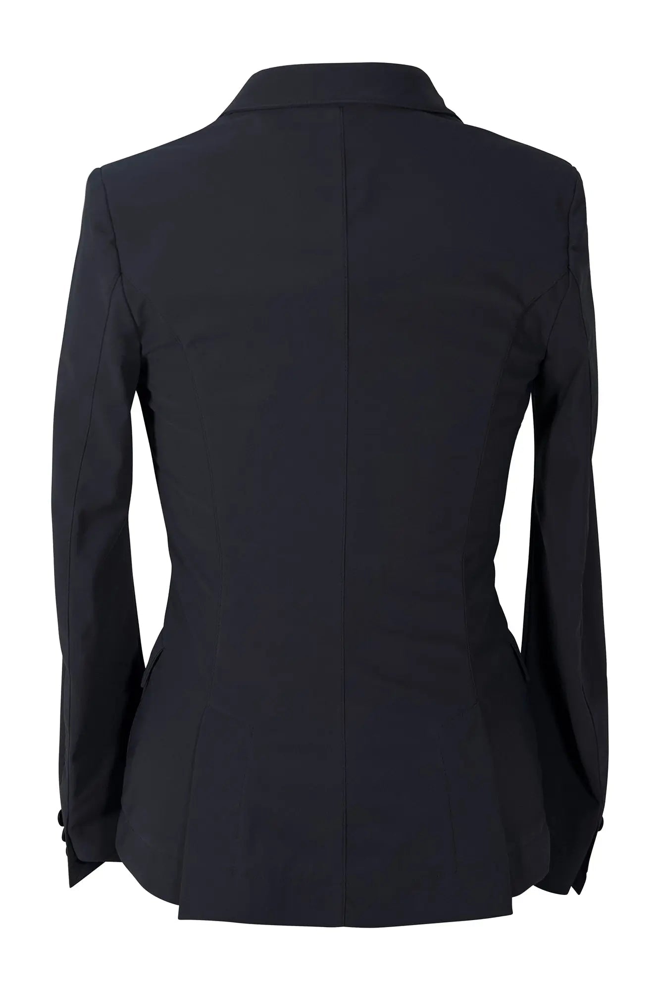 dark grey equestrian show coat