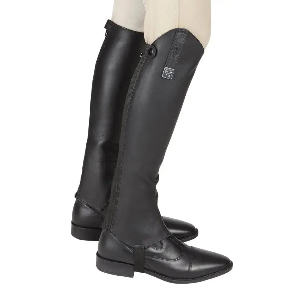 black half chaps