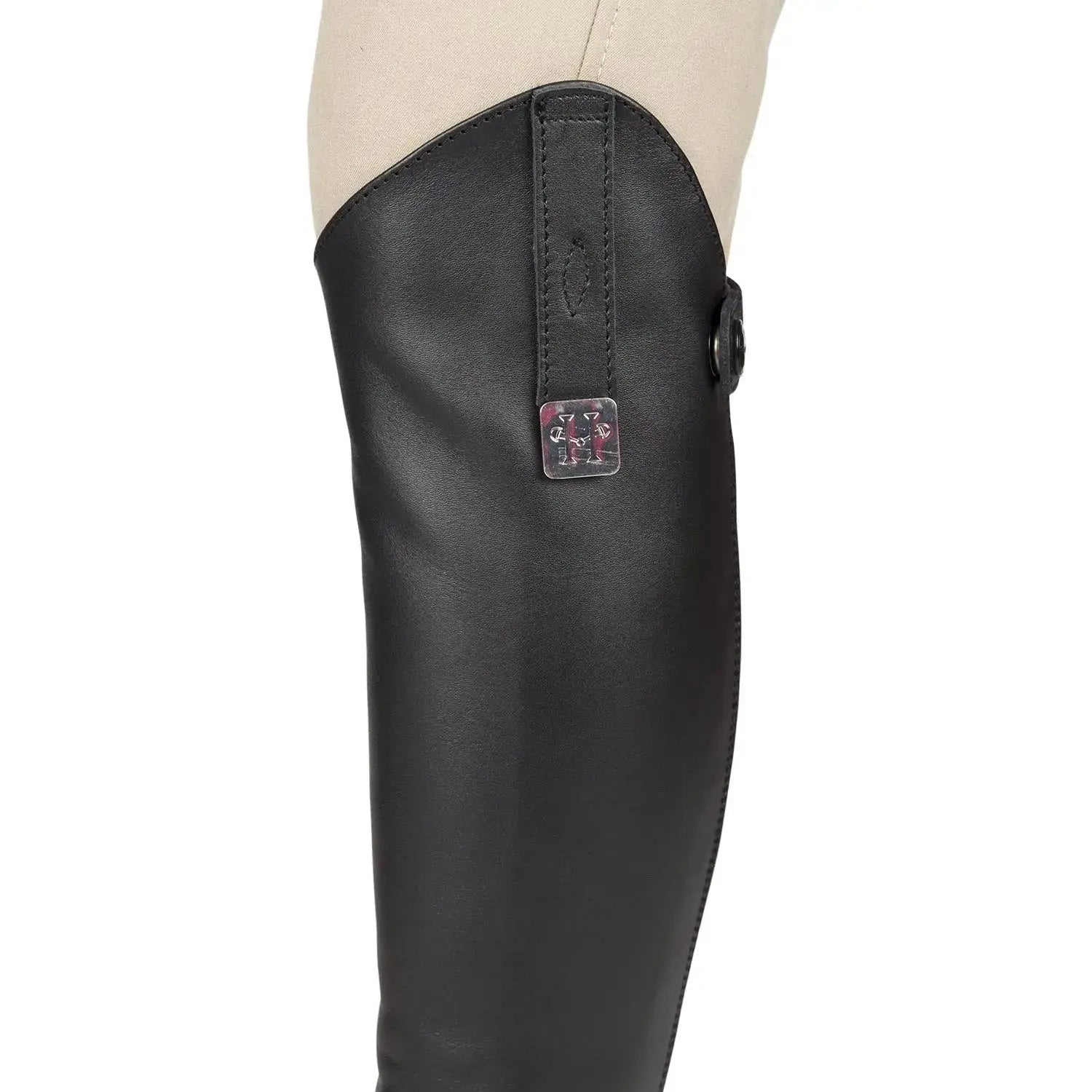 black half chaps