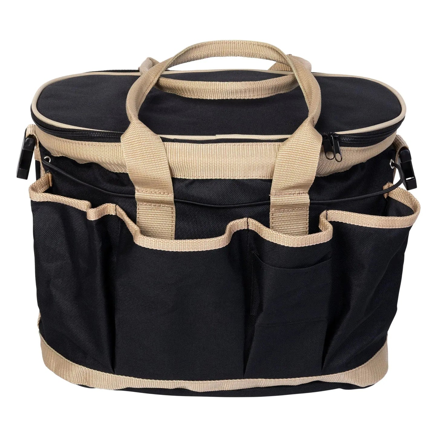 black grooming bag