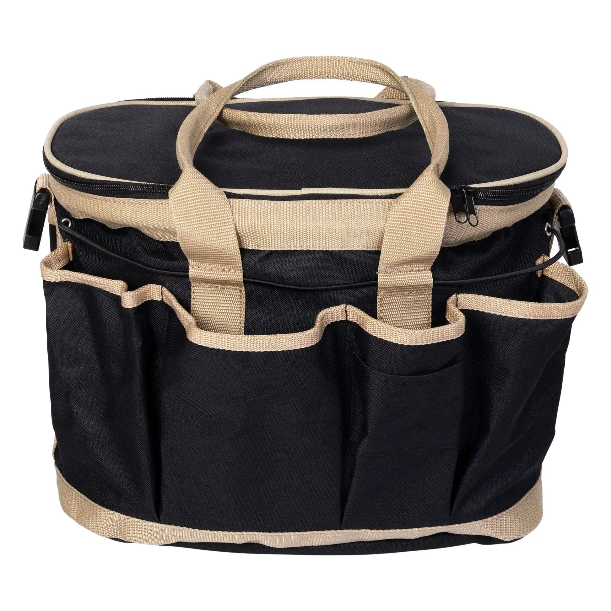 black grooming bag