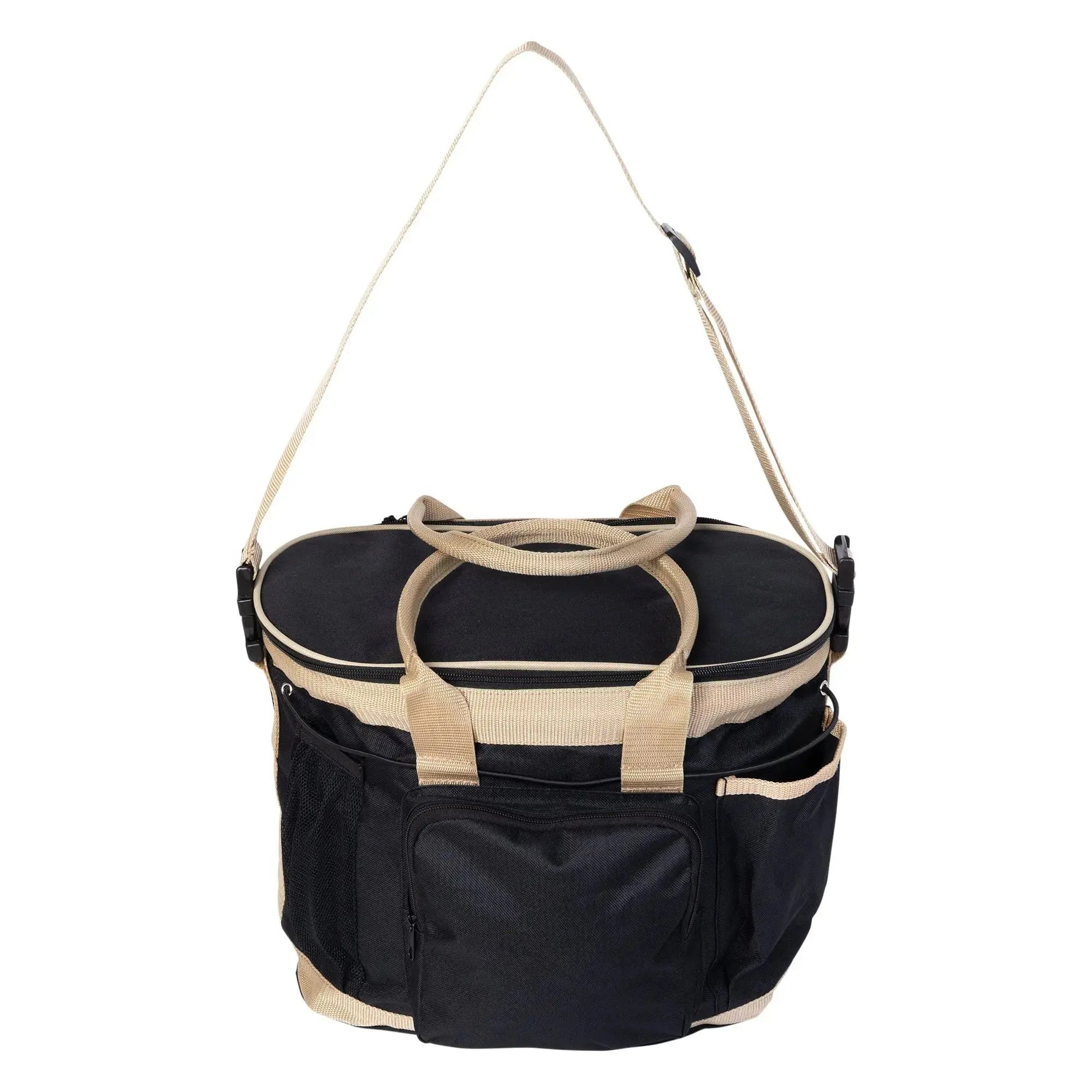 black grooming bag