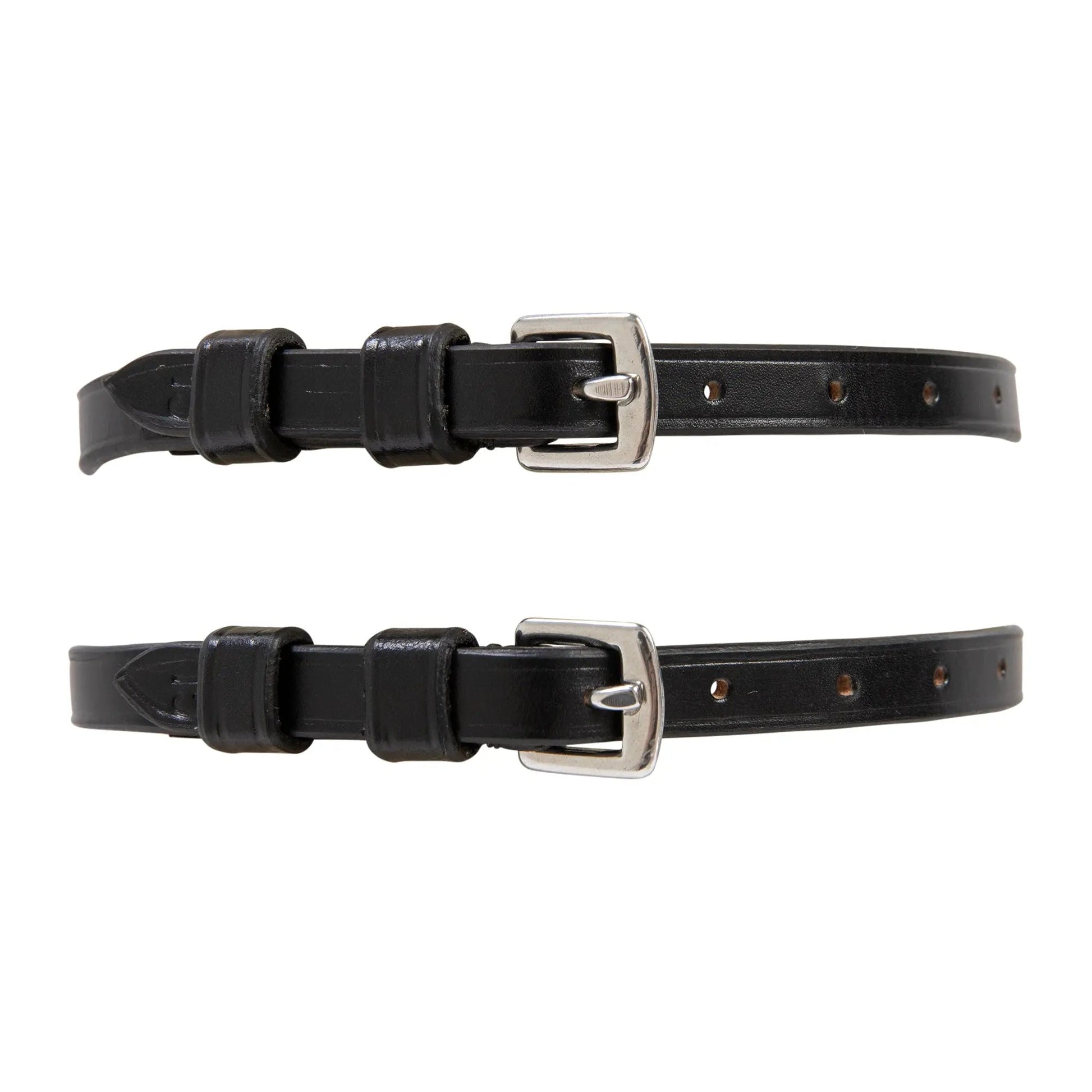 black stirrup straps