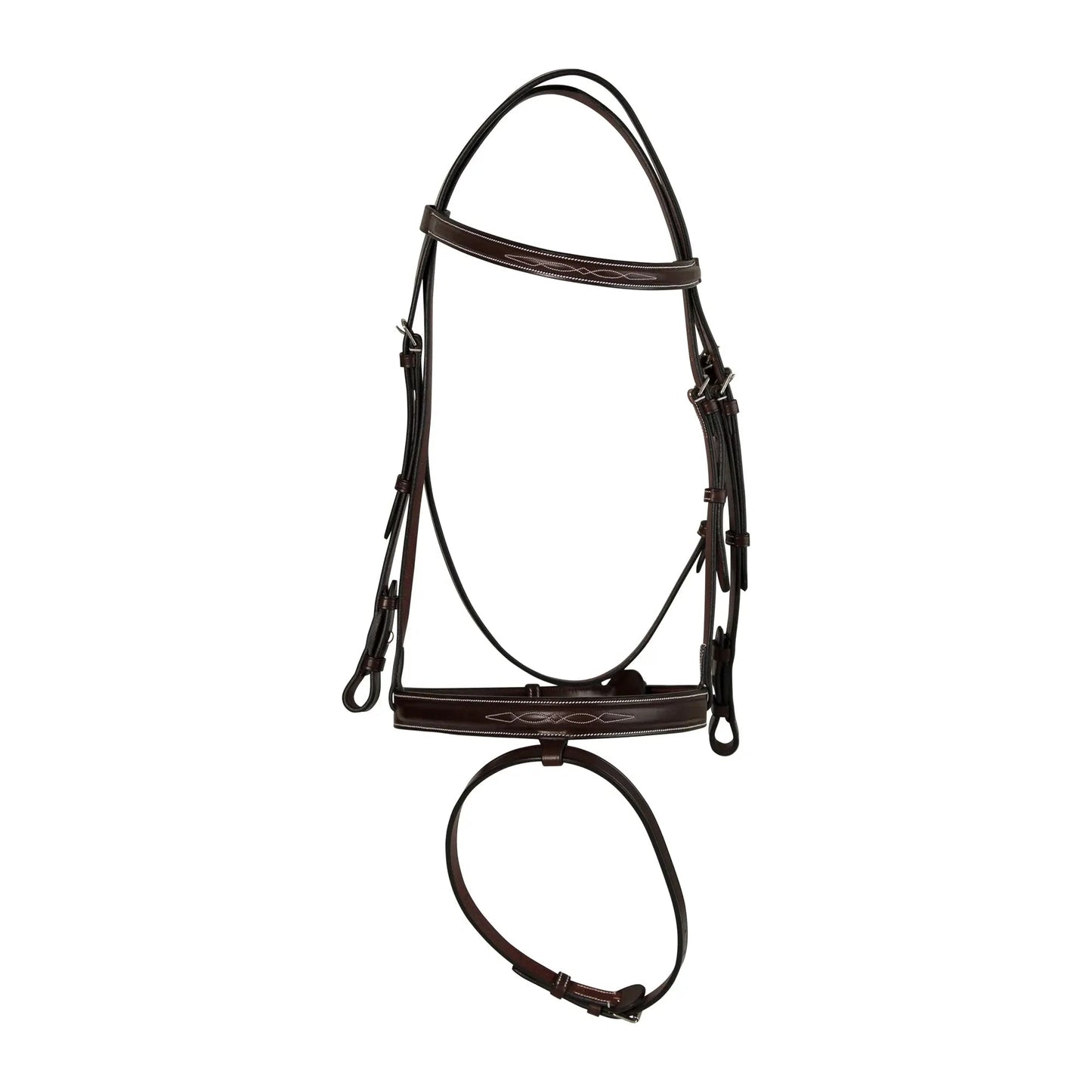 brown horse bridle