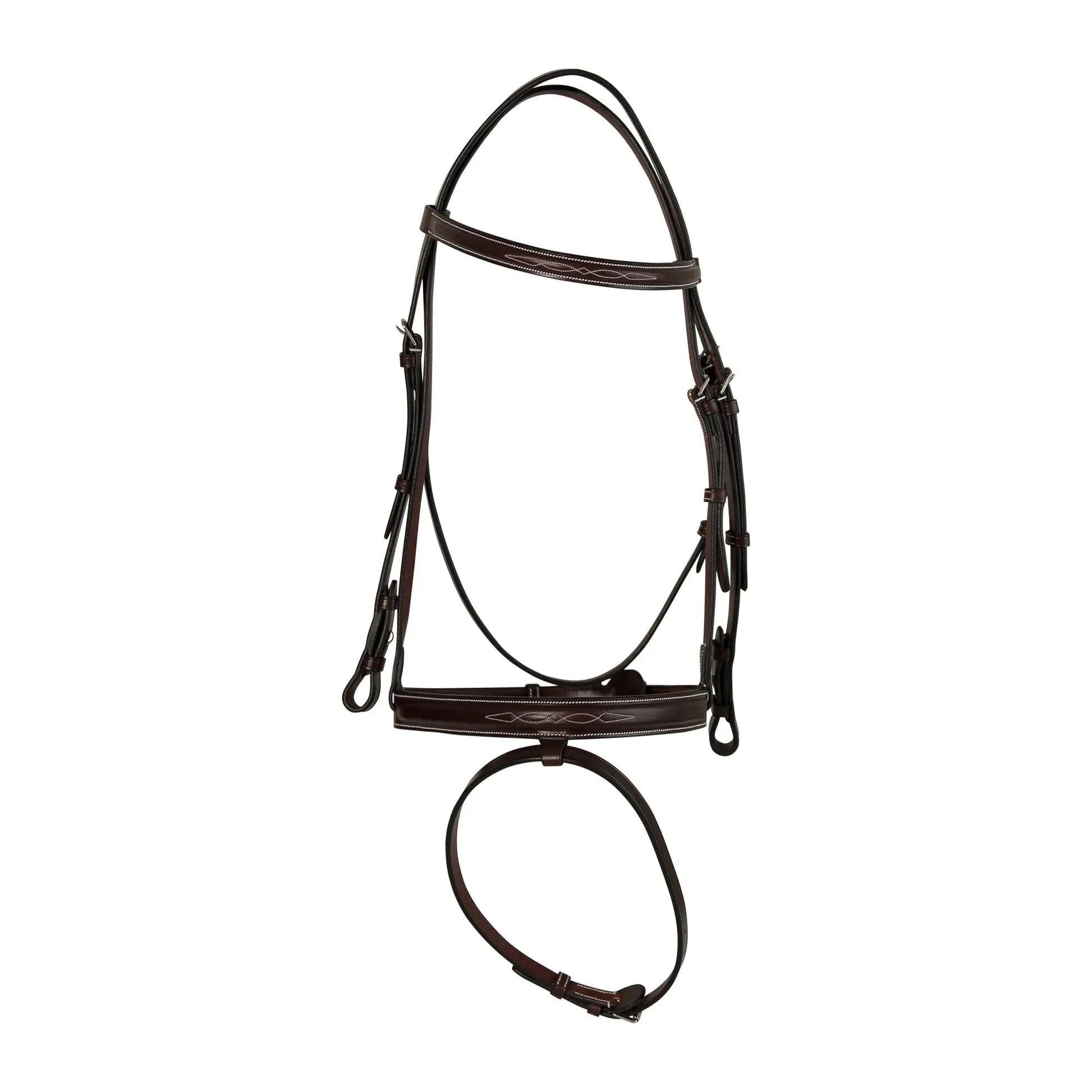 brown horse bridle