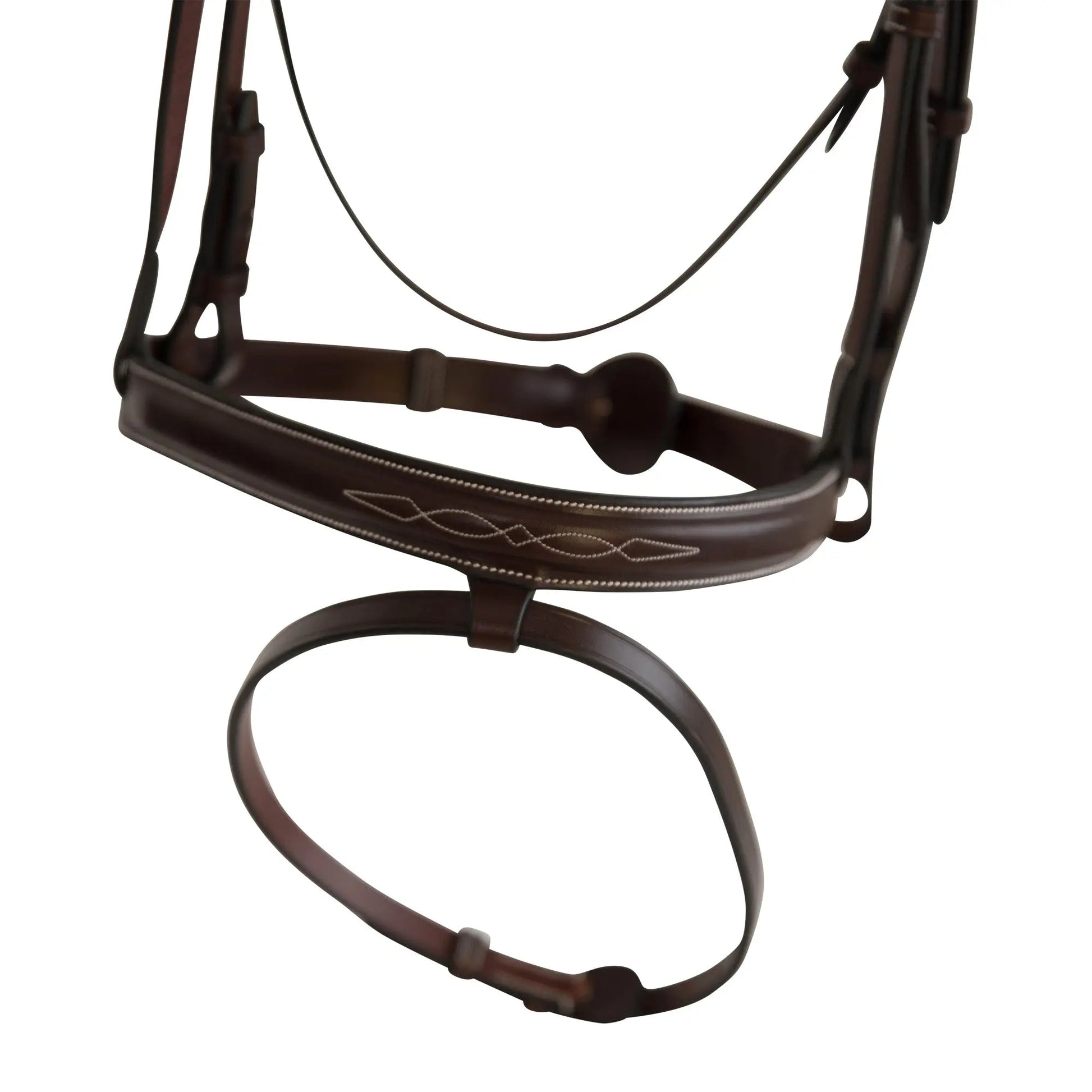 brown horse bridle