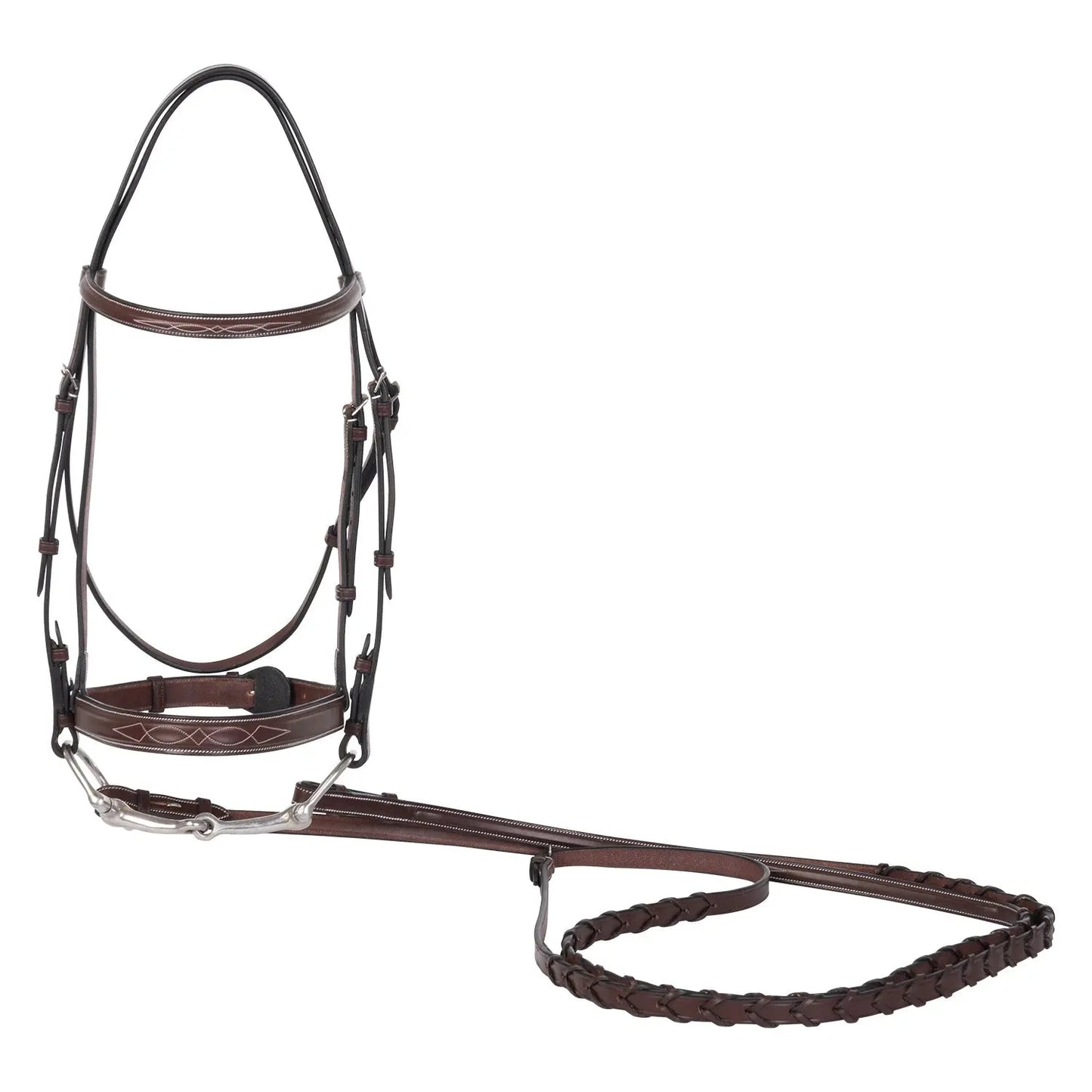 brown horse bridle