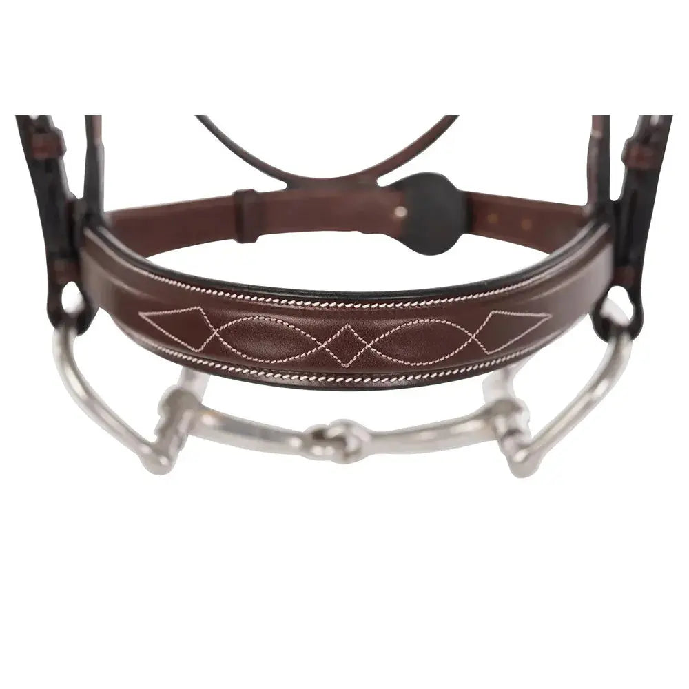 brown horse bridle