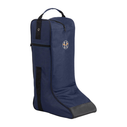 Huntley Equestrian Tall Riding Boot Bag, Navy - Riding Boots