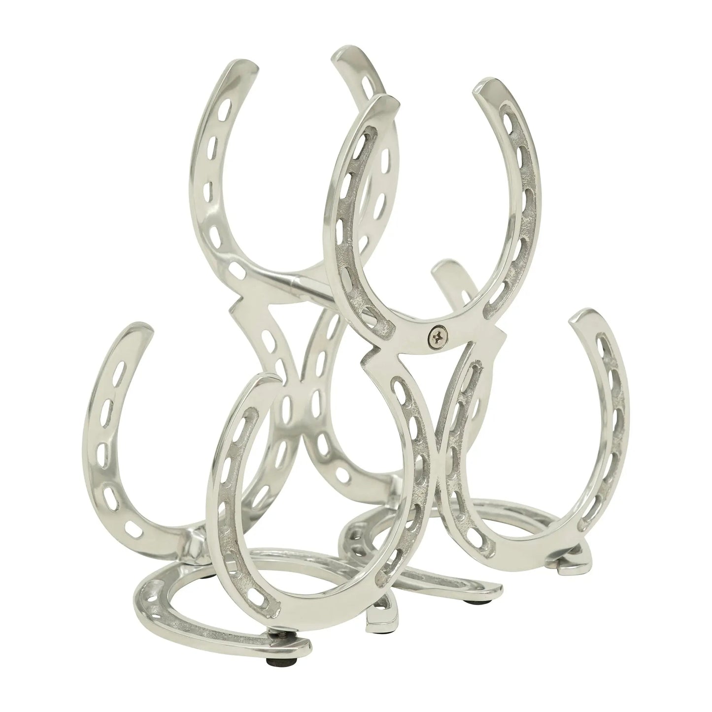 Horseshoe 3-Bottle Wine Rack