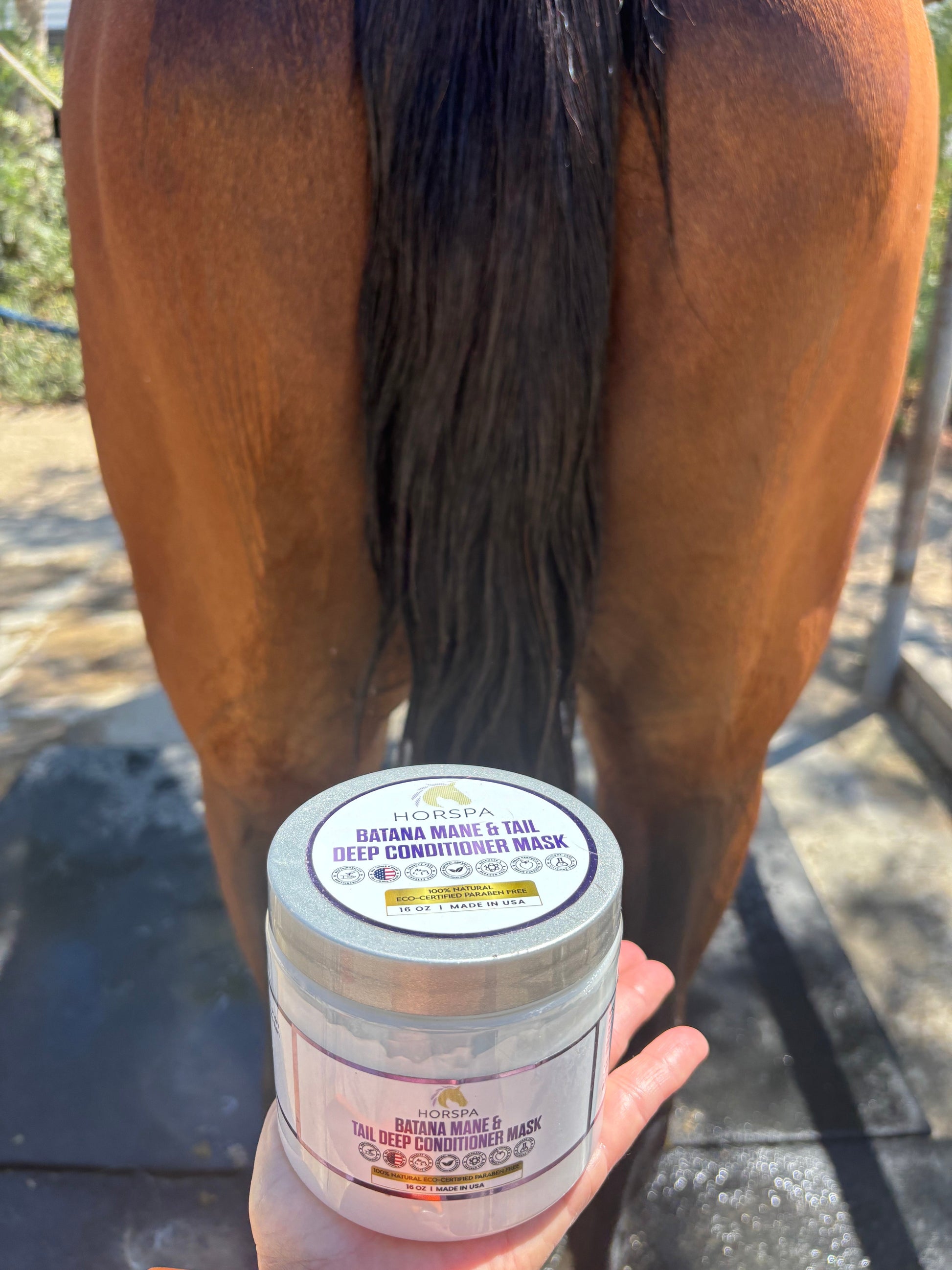 Horspa mane and tail deep condition mask