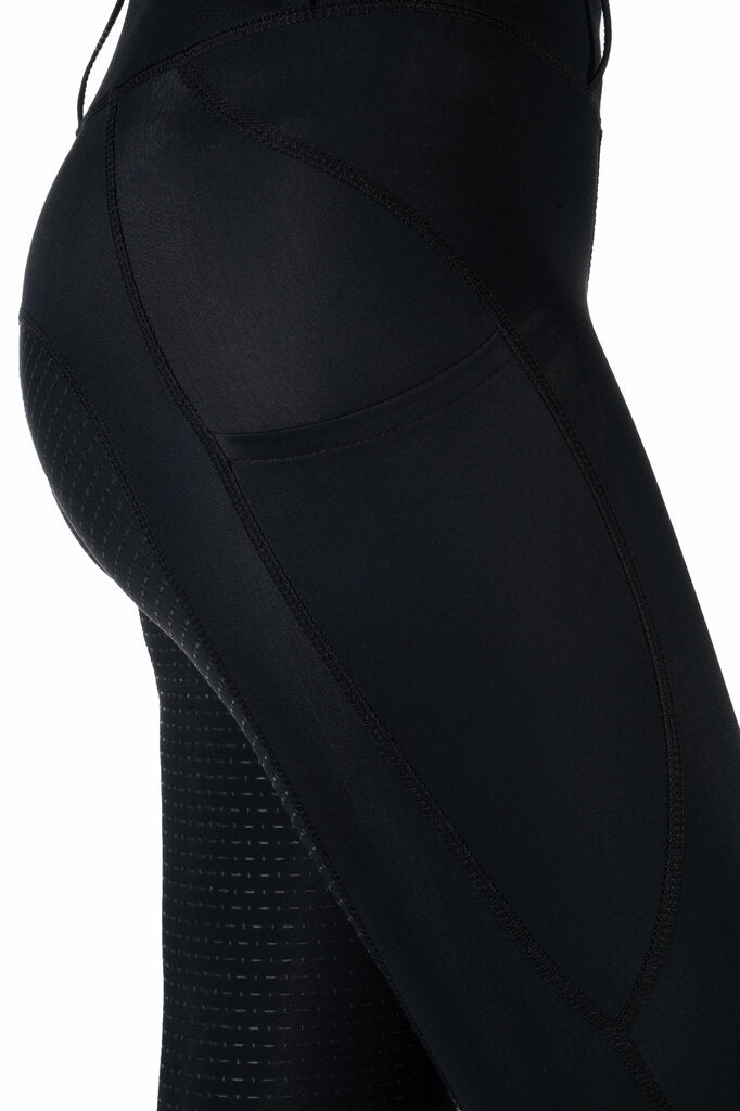 black riding leggings
