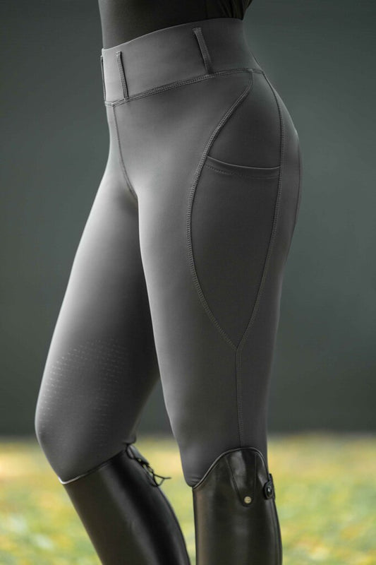 grey riding leggings