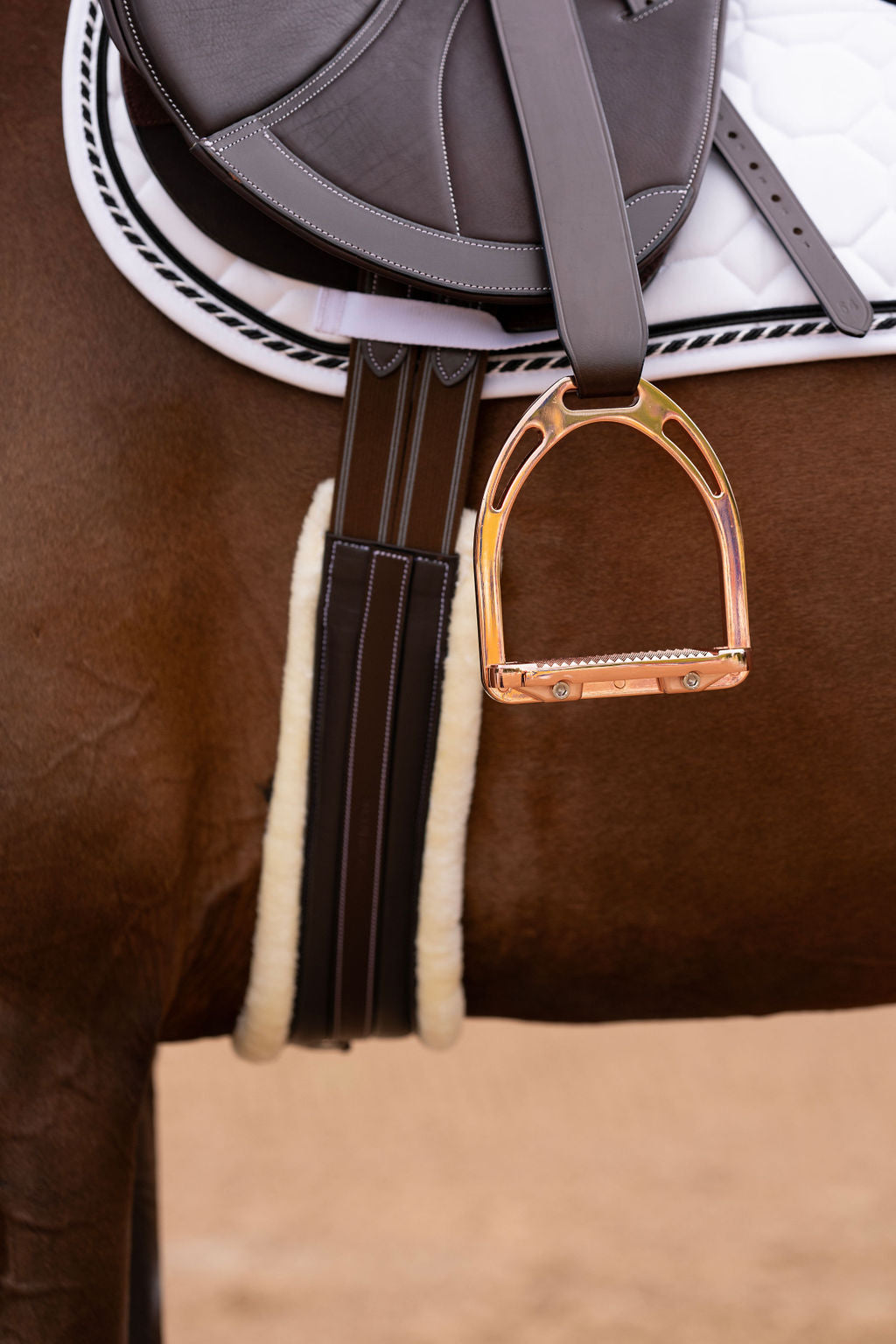 padded horse girth