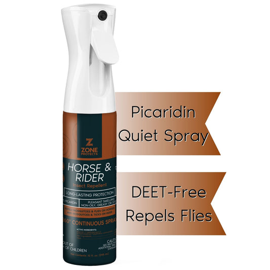 Horse and rider insect repellent spray 