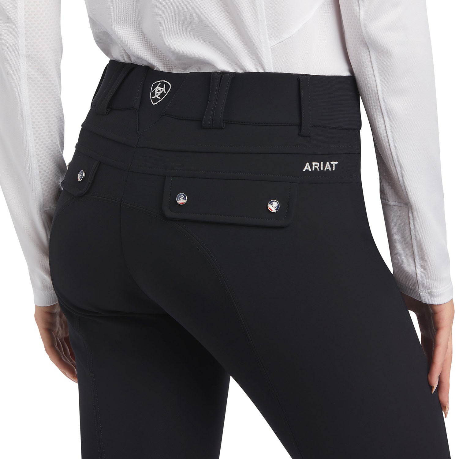 black riding breeches