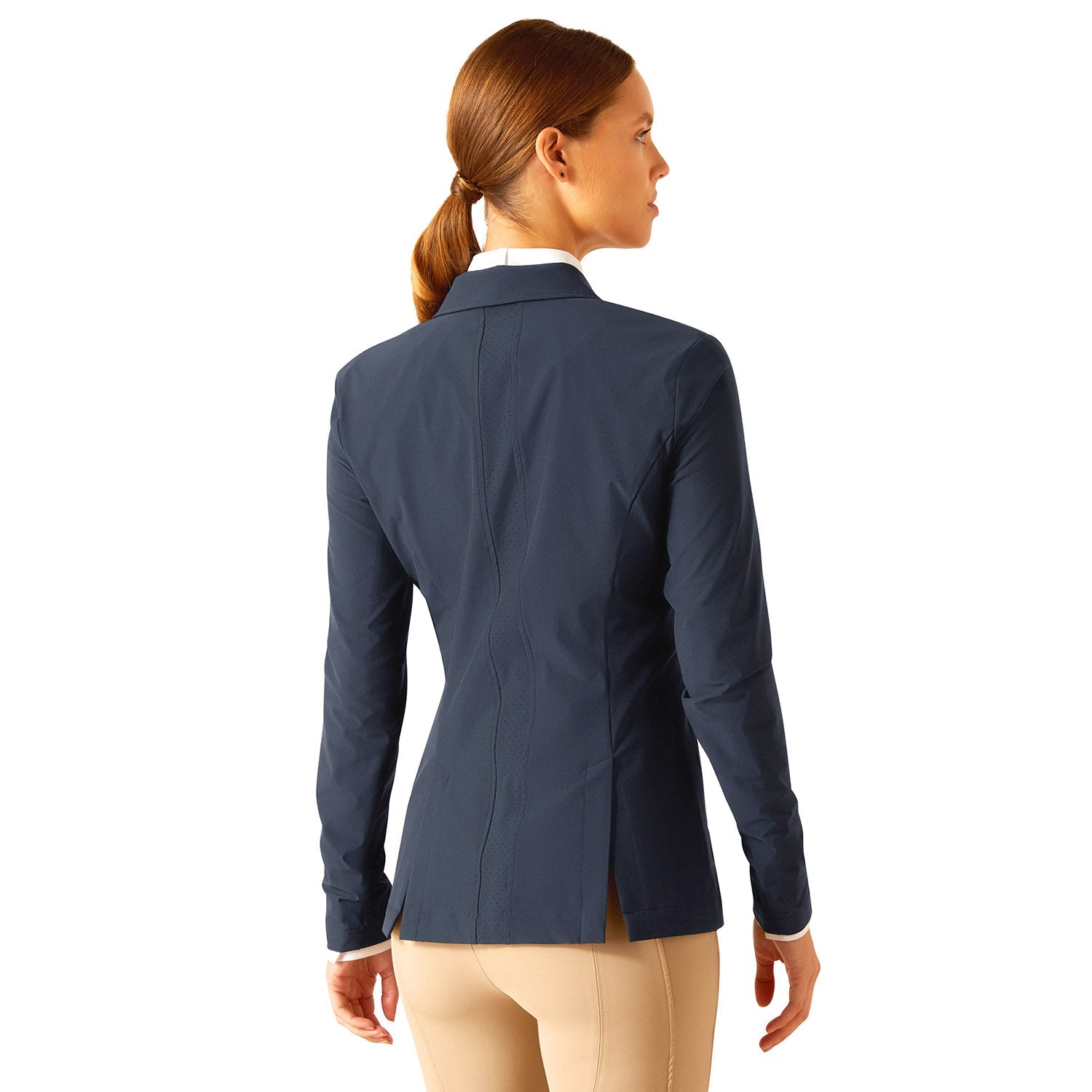 navy show coat
