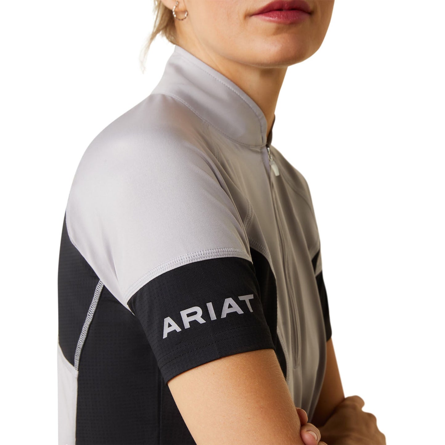 grey and black sunshirt short sleeve