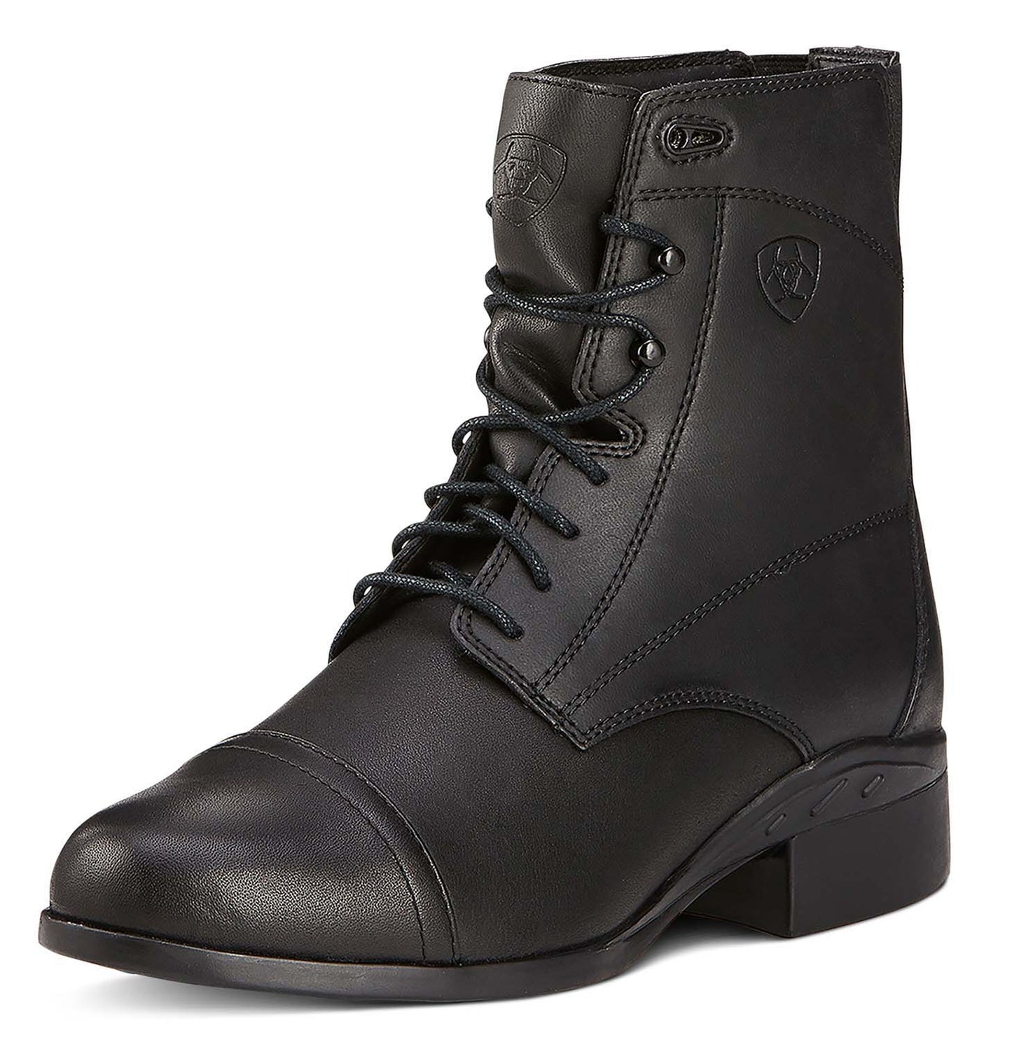black laceup paddock boot