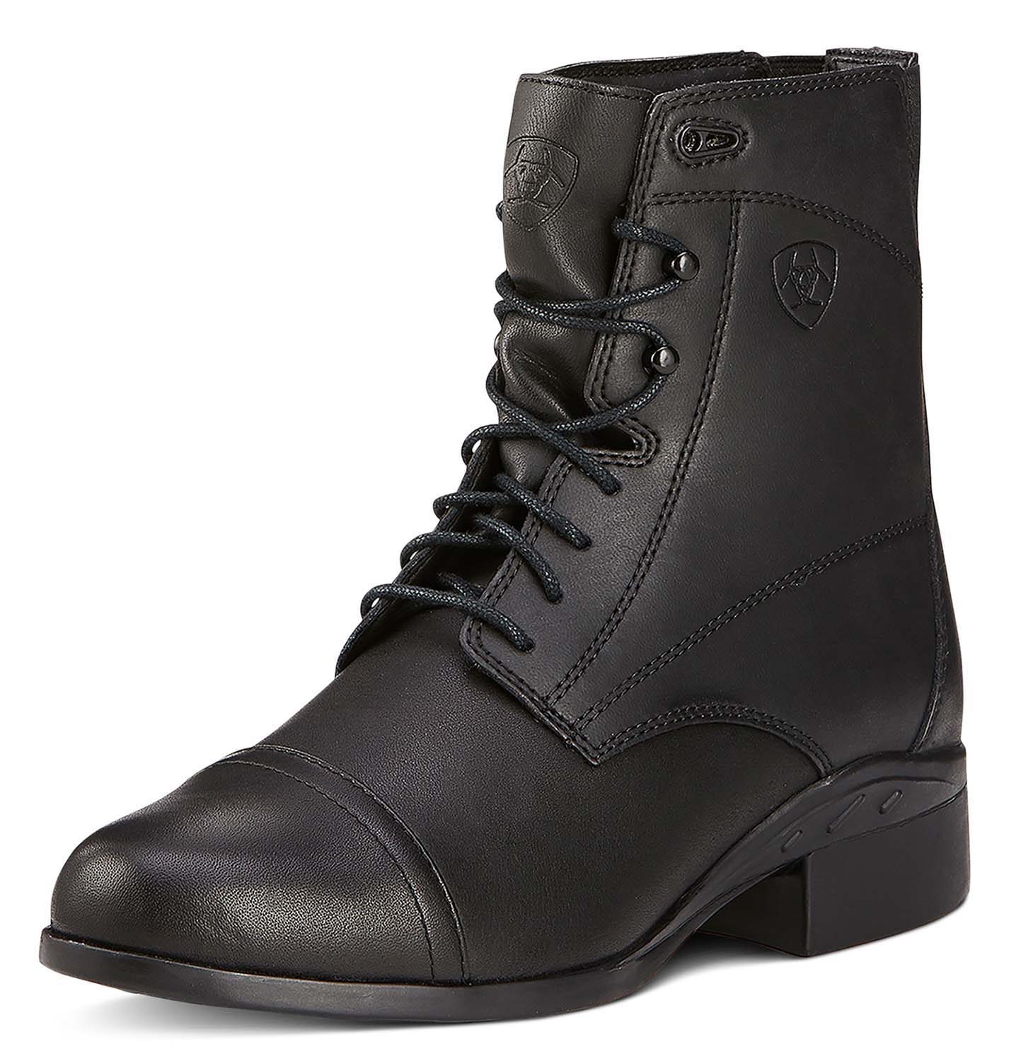 black laceup paddock boot