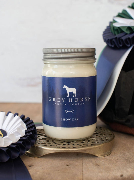 Grey Horse candle show day scent