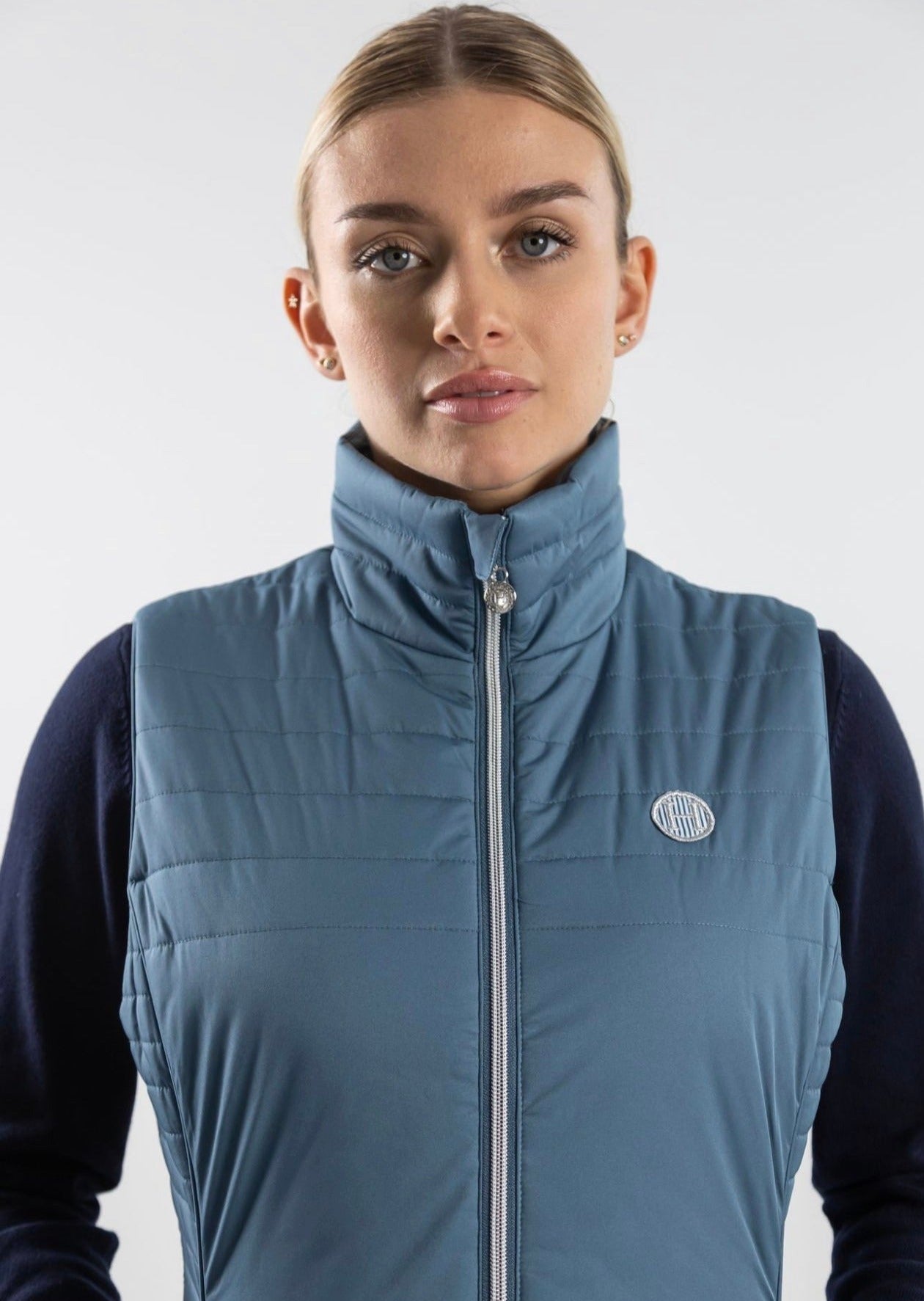 Harcour USA Balzac Womens Riding Vest Navy