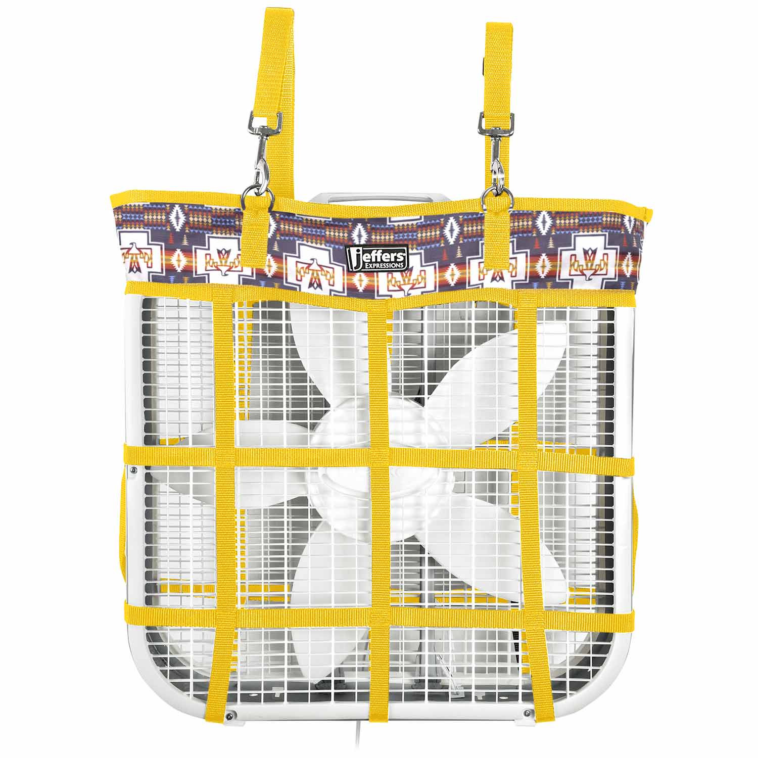 yellow fan bag