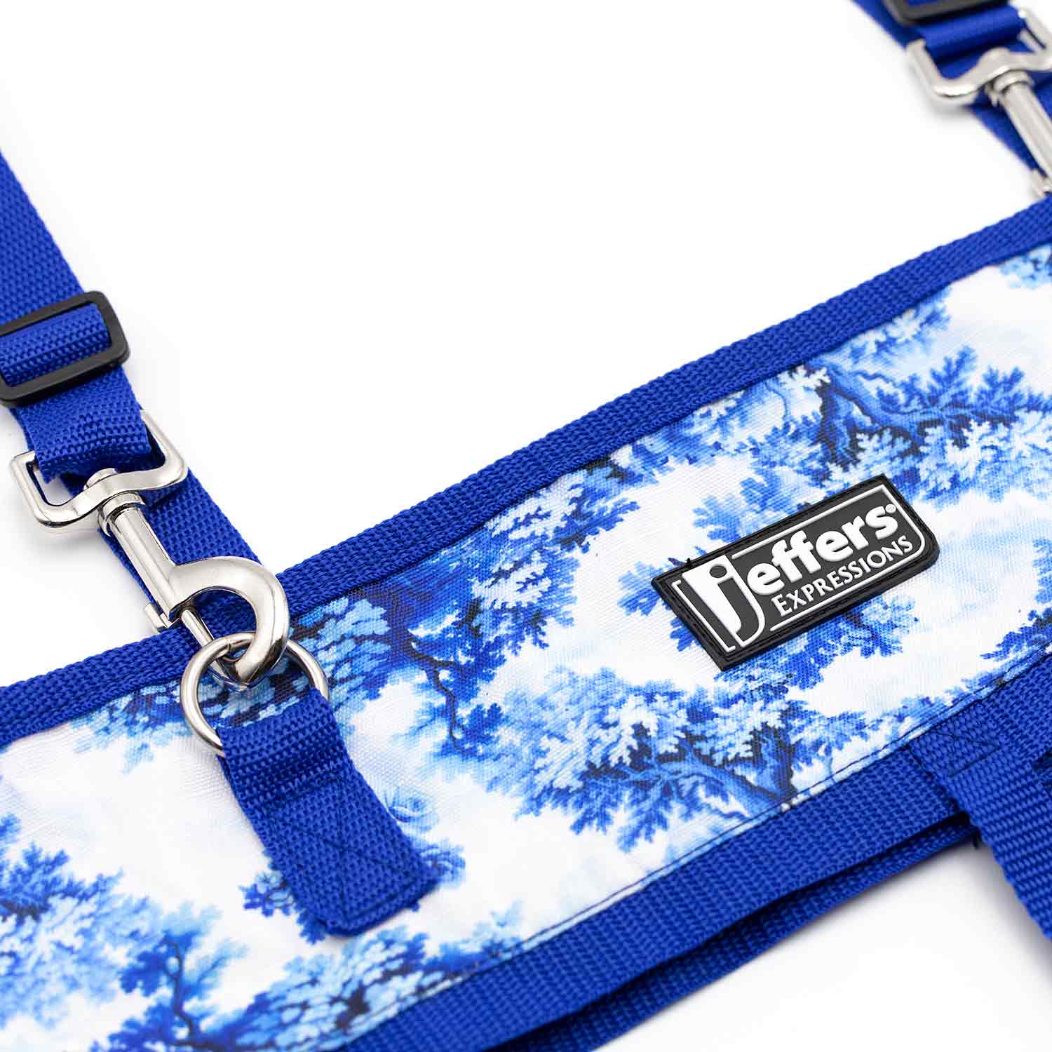 blue fan bag
