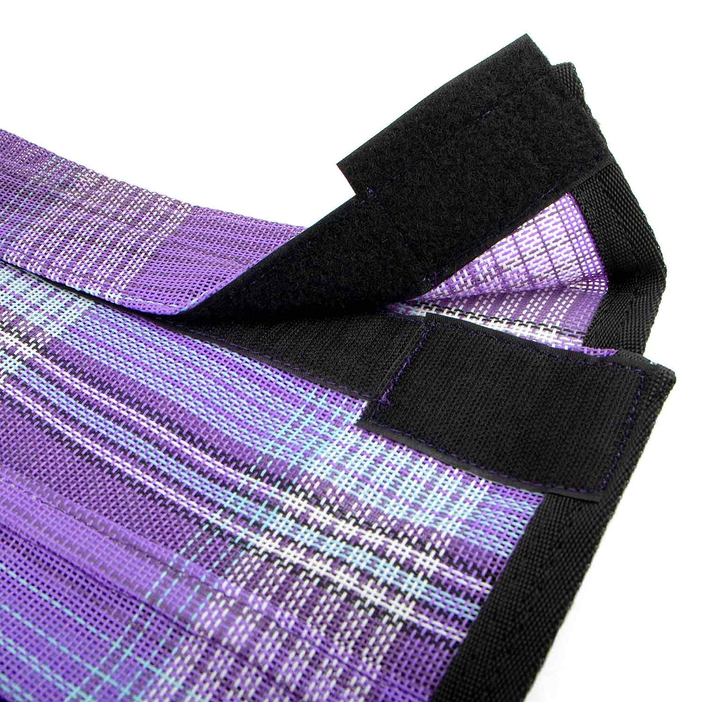 purple plaid fly boots