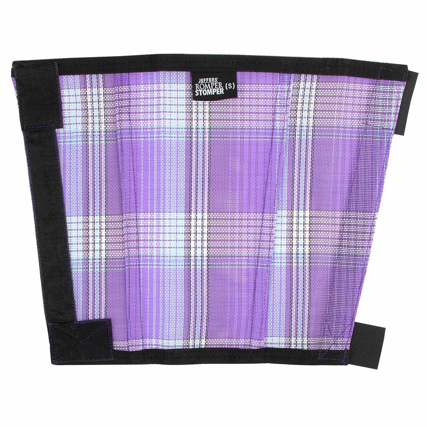 purple plaid fly boots