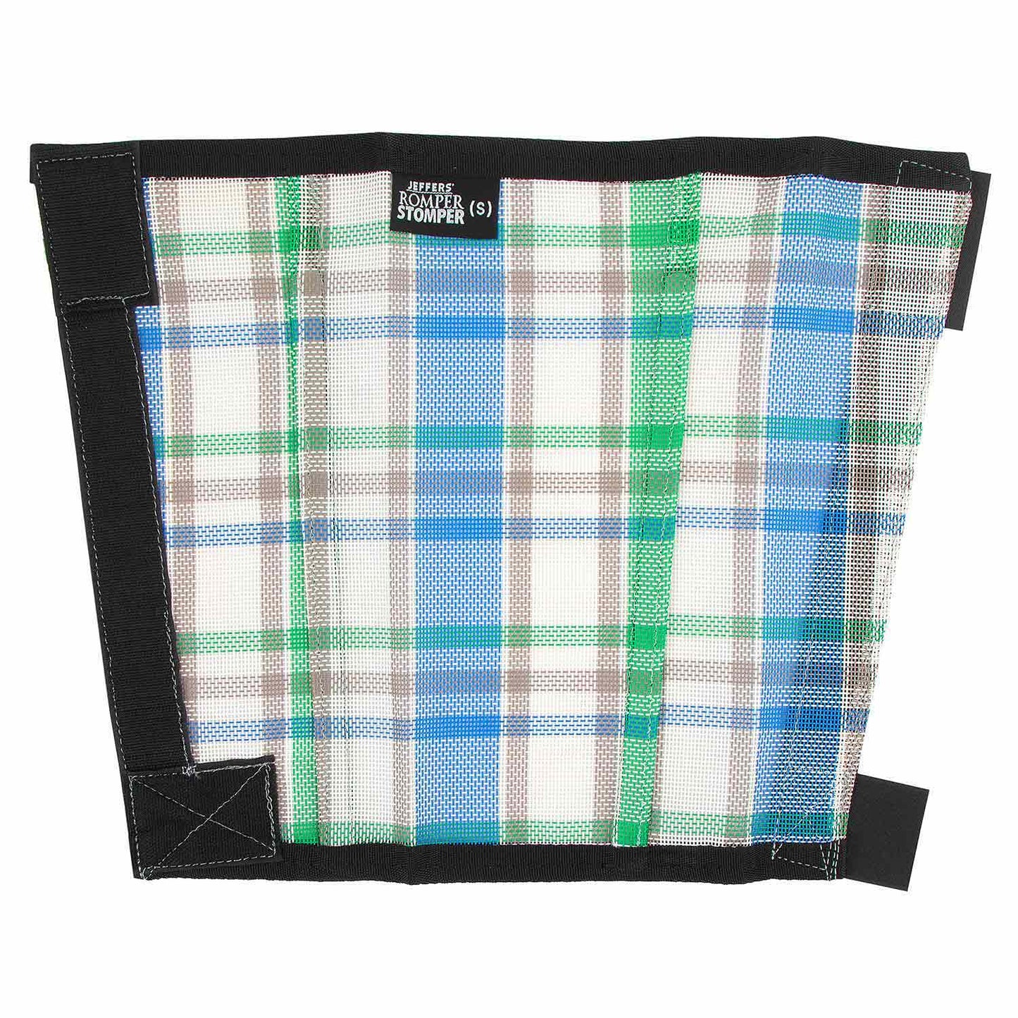 blue plaid fly boots