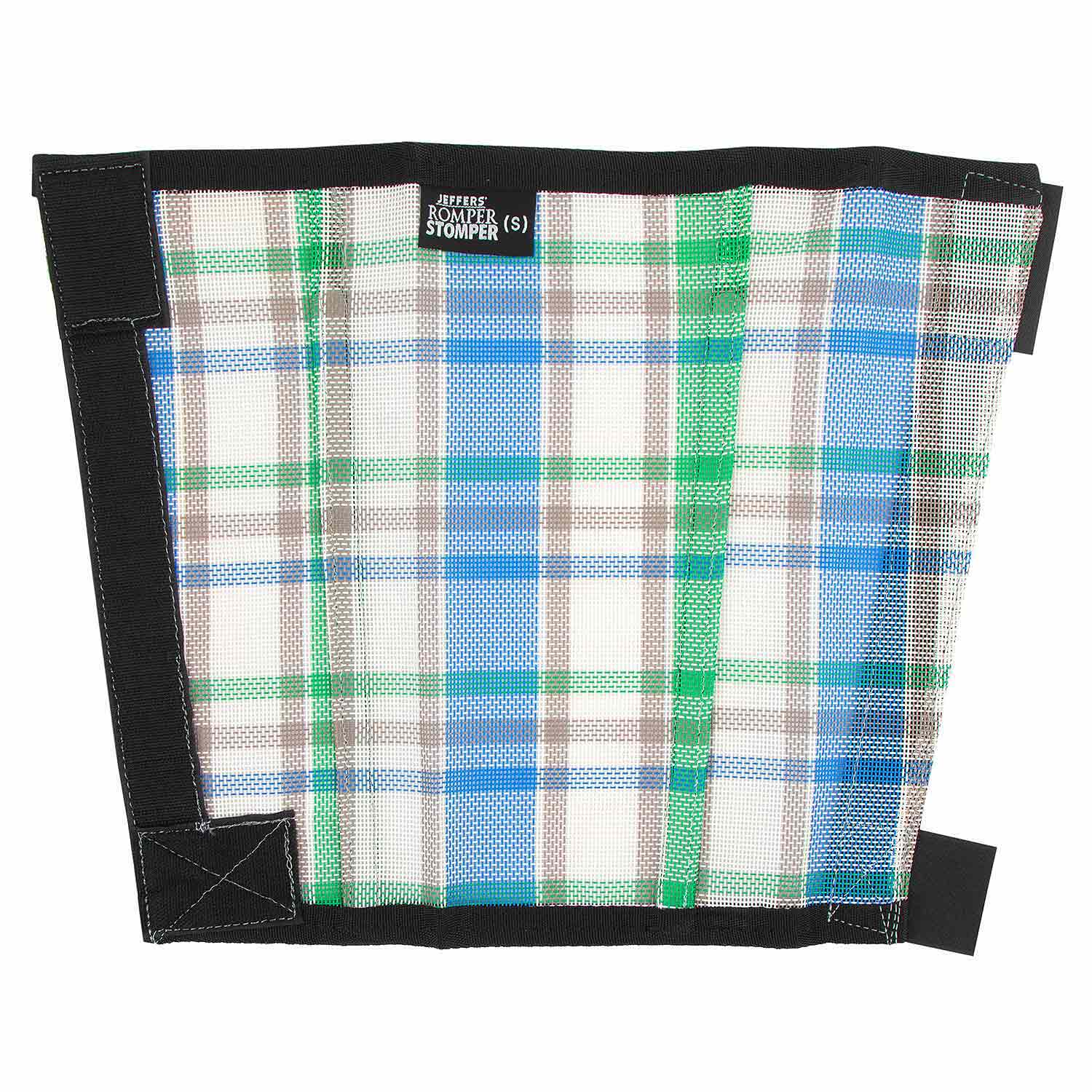 blue plaid fly boots