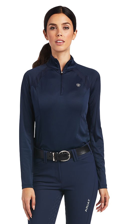 long sleeve navy sunshirt