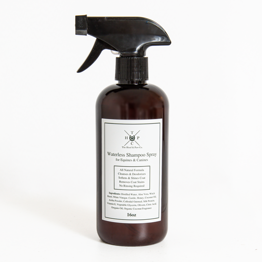 waterless shampoo spray